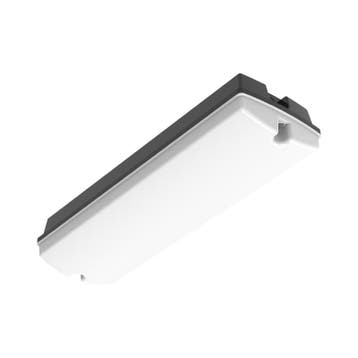 NOODVERLICHTING | 3W | ZWART | MILKY COVER, Nieuw