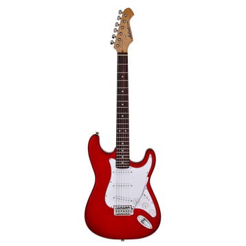 Aria STG-003 CA STG Series ST-Style Elektrische Gitaar Candy, Ophalen of Verzenden, Nieuw