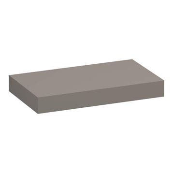Brauer Creek Topblad Vrijhangend - 80 cm - Mat Taupe, Huis en Inrichting, Badkamer | Badkamermeubels, Ophalen of Verzenden, Nieuw