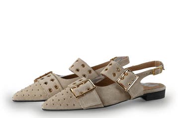 Babouche Loafers in maat 36 Beige, Verzenden, Beige, Overige typen, Zo goed als nieuw
