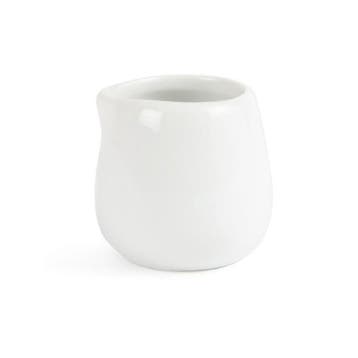 Melkkannetjes | WHITEWARE | Porselein | Wit | 4.3cl | 12, Verzenden, Nieuw in verpakking