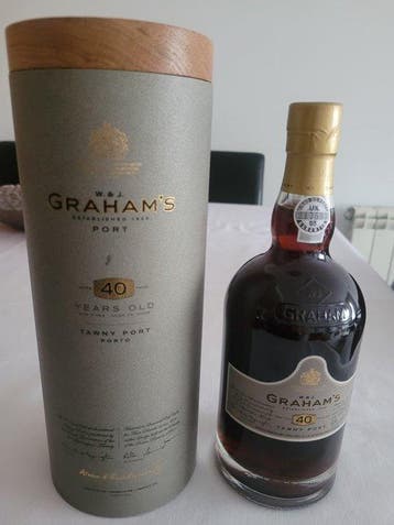 Grahams - 40 years old Tawny - Porto - 1 Fles (0,75 liter), Nieuw
