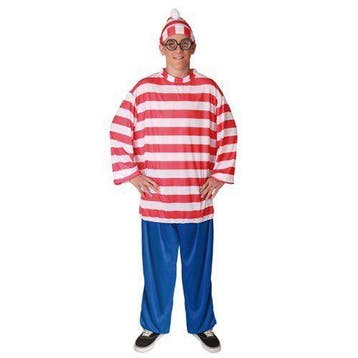 Waar is wally kostuum, Verzenden, Nieuw, Feestartikel