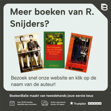 Surinaams van de straat - R. Snijders 9789053339510, Verzenden, Gelezen, R. Snijders