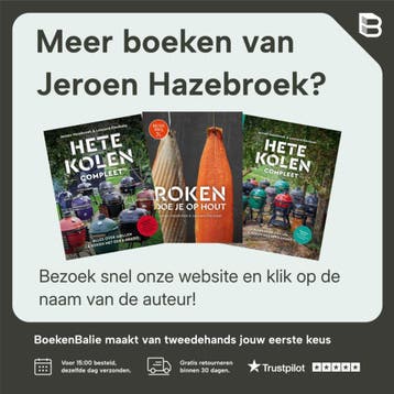 Keilekker op de kleine kamado / Beter BBQ - Jeroen Hazebroek, Verzenden, Zo goed als nieuw, Jeroen Hazebroek
