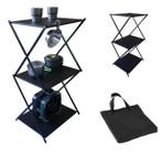 Camping Opbergrek 3 Laags Opvouwbaar – BBQ Outdoor Kast, Verzenden, Nieuw