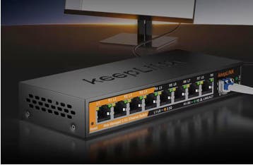 2.5G Managed Switch – 8 Poorten + 10G SFP Uplink, Verzenden, Nieuw