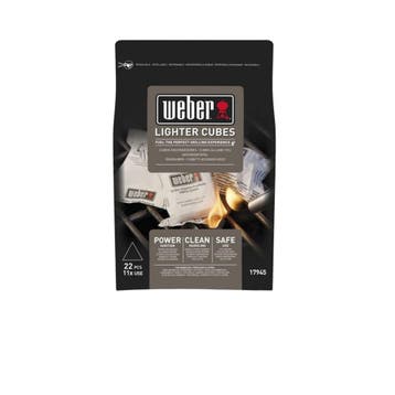 Weber® aanmaakblokjes wit 22 stuks - Barbecue accessoire, Tuin en Terras, Nieuw