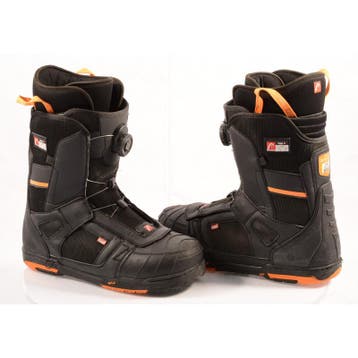 40 44 snowboard schoenen HEAD 500 4D BOA tech, BLACK/orange, Verzenden, Gebruikt