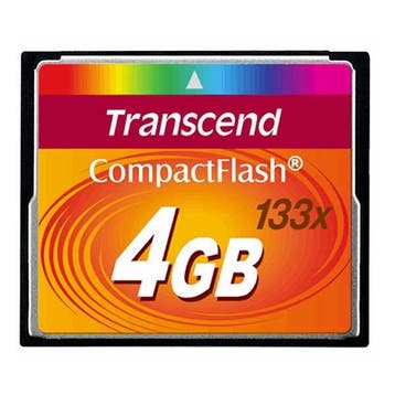 CF kaart | Transcend | 4 GB (133X), Audio, Tv en Foto, Verzenden, Nieuw, Transcend