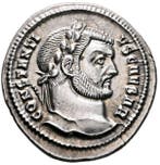. Romeinse Rijk Constantius I (293-305). Argenteus