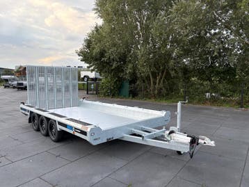 Hulco Terrax 3-asser Go-Getter Uit voorraad DEMO Actie, Auto diversen, Aanhangers en Bagagewagens, Ophalen, Gebruikt