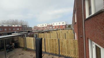 hout-beton schutting grenen vanaf 100 euro per meter, Tuin en Terras, 1 tot 2 meter, Verzenden, 6 meter of meer, Nieuw