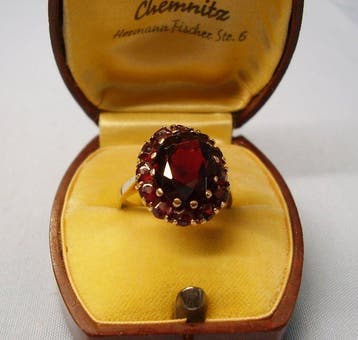Zonder minimumprijs - Ring - 8 karaat Geel goud - 7.50ct., Nieuw