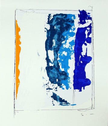 Mario Schifano (1934-1998) - Paesaggio Anemico Verticale, Antiek en Kunst