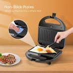 Tosti apparaat - Tosti ijzer - Contactgrill - Wafelijzer - 7, Witgoed en Apparatuur, Verzenden, Zo goed als nieuw