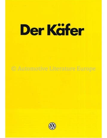 1981 VOLKSWAGEN KEVER BROCHURE DUITS, Nieuw, Volkswagen, Author