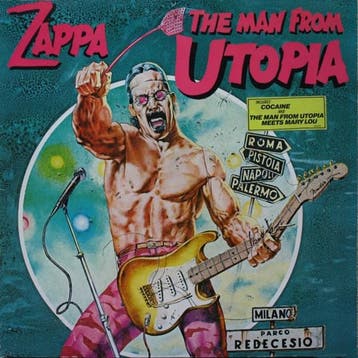 Frank Zappa - The Man From Utopia, Ophalen of Verzenden, Gebruikt