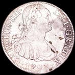 Spanje. Carlos IV. 8 Reales Acuñados en México en el año