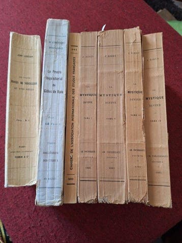 AA. VV. - Lot with 7 Occult science books - 1895-1953