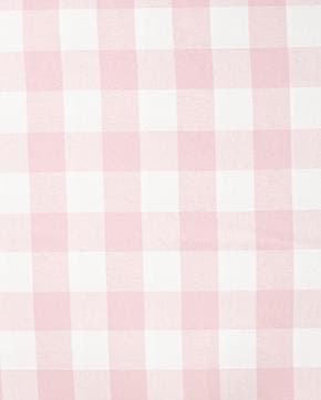Flanel Katoen Ruit Roze/Wit, Nieuw, Wit
