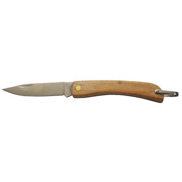 Talen Tools Inklapbaar Zakmes - Hout - Lemmet 75 mm, Ophalen of Verzenden, Nieuw