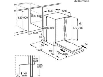 AEG GI9210X2CT Serie 9000 vaatwasser (volledig geïntegreerd,, Verzenden, Zo goed als nieuw