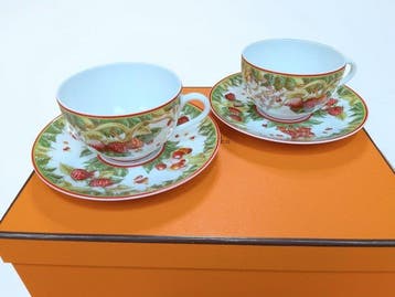 Hermès - Hermès - Set theekopjes (4) - Le Jardin de