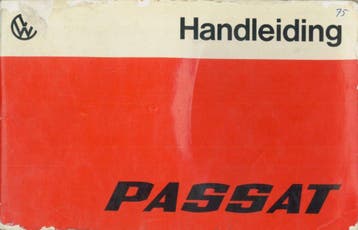 1975/76 Volkswagen Passat Instructieboekje Nederlands, Verzenden