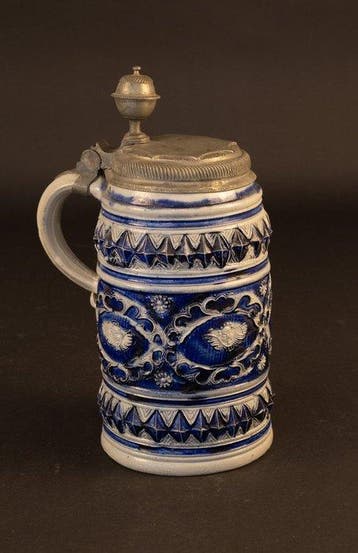 Westerwald - Kan - Aardewerk - 1765, Antiek en Kunst