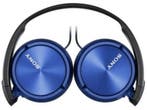 Sony -  Mdr-zx310apl  - Blauw, Audio, Tv en Foto, Koptelefoons, Verzenden, Nieuw, Op oor (supra aural), Sony