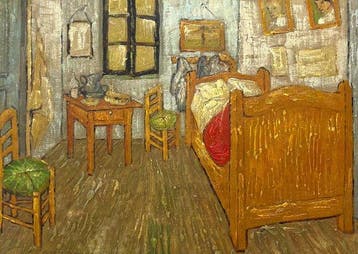 Franse school (XX) - Da Vincent Van Gogh - La chambre, Antiek en Kunst