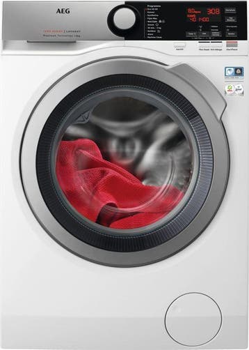 AEG L7fens86 - Wasmachine - 8 kg - 1600 tpm - ProSteam -, Ophalen of Verzenden, Zo goed als nieuw, Voorlader, 85 tot 90 cm