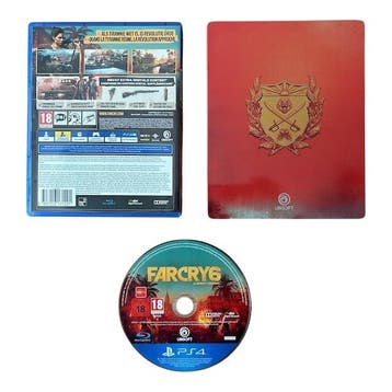 Far Cry 6 (Yara Edition Cover) + Steelbook (PS4), Spelcomputers en Games, Verzenden, Nieuw