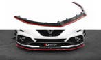 Voorspoiler Renault Megane RS 4 Maxton Glans Zwart / Rood, Ophalen of Verzenden, Nieuw