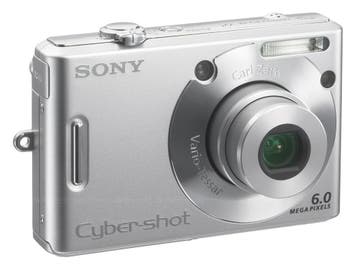 Sony Cyber-Shot DSC-W30 Digitale Compact Camera - Zilver, Verzenden, Zo goed als nieuw