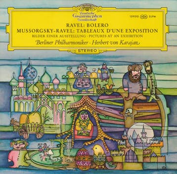 LP gebruikt - Ravel - Bolero / Tableaux Dune Exposition..., Verzenden, Zo goed als nieuw, Overige formaten