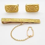 2-delige sieradenset - 18 karaat Witgoud