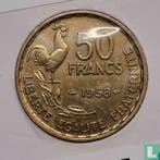 Frankrijk 50 francs 1958, Verzenden, Frankrijk, Losse munt