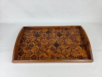 Dienblad - Thuya - Grote serveertray met inleg van