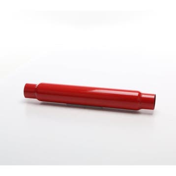 Cherry bomb 3.000 in. Inlet/3.000 in. Outlet, Steel, Red., Ophalen of Verzenden, Nieuw