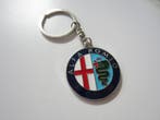 Sleutelhanger Alfa Romeo emaille 37mm, Verzenden, Nieuw