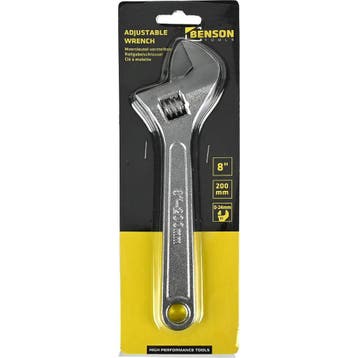 Benson Verstelbare moersleutel - 20 cm - Duurzaam en veel..., Ophalen of Verzenden, Nieuw