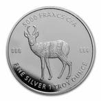 Chad - Mandala Antelope 1 oz 2021 (10.000 oplage), Verzenden, Overige landen, Losse munt, Zilver