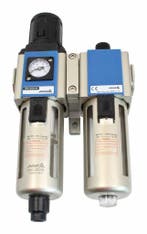 Drukregelaar Met Filter En Olienevelaar - Compressor Regelaa, Ophalen of Verzenden