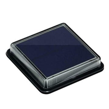 Solar grondspot Square met schemersensor op zonne energie, Tuin en Terras, Kunststof, Verzenden, Minder dan 50 watt, Nieuw