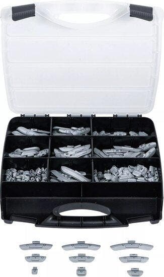 Bgs Technic Wielgewicht velgen assortiment 320-delig, Verzenden, Nieuw