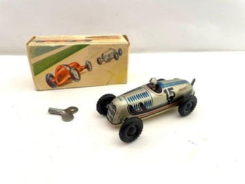 Wüco - Blikken speelgoedauto - Silver Arrow Racing Car no.