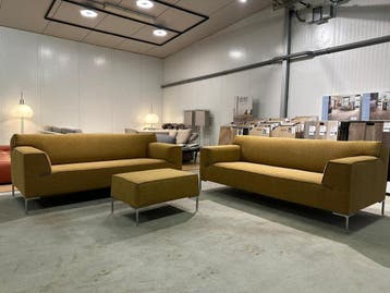 Bank 2.5 zits Nieuw Gestoffeerd Design on Stock + Garantie, Bank 3 zits driezit sofa bankstel Design on stock herstofferen, 75 tot 100 cm