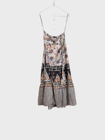 HALLHUBER Summer Dress Dames maat S Beige Vintage, Ophalen of Verzenden, Nieuw